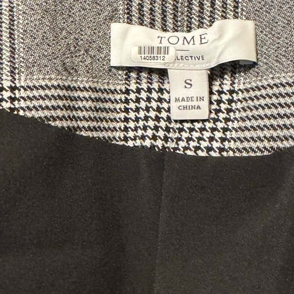 TOME Collective Houndstooth Trench Coat - Picture 5 of 8